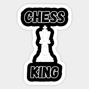 Chess king Sticker